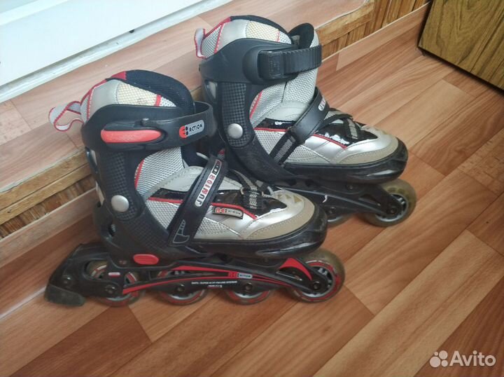 Коньки роликовые детские раздвижные