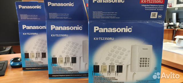 Panasonic KX-TS2350RU Интегрированный телефон объявление продам