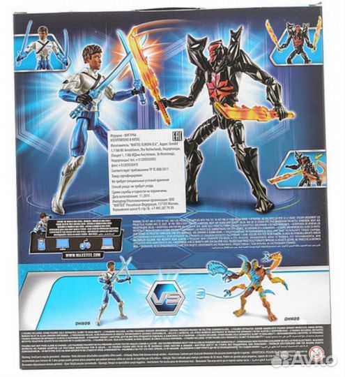 Фигурки Max Steel фирмы Mattel