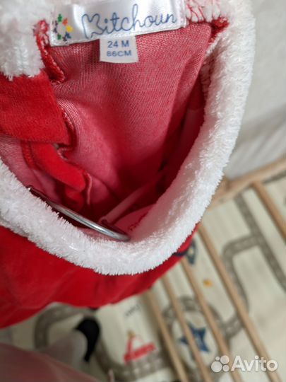 Костюм Санта Клауса 86 размера