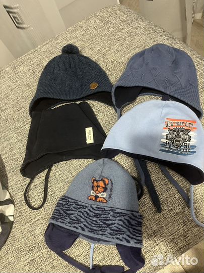 Шапки весна детские 42 44