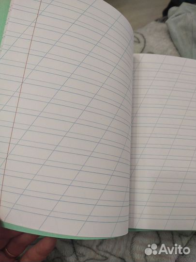 Тетради в косую линейку 1 класс