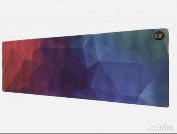 Йога коврик резиновый нескользящий