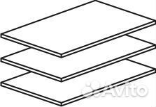 Полки Altea для 2 дверного шкафа (3 шт.)