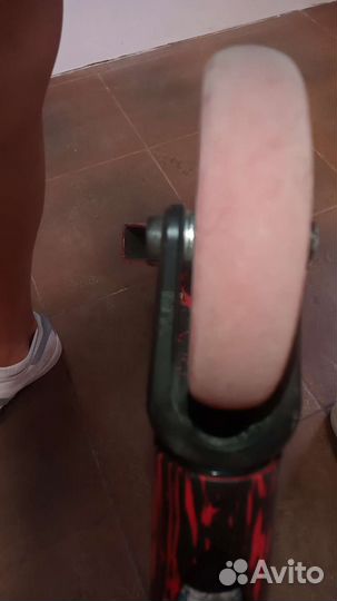 Трюковой самокат кастом парк