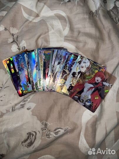 Коллекция аниме карточек