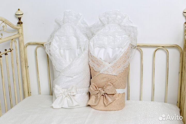 Одеяло-конверт на выписку новый