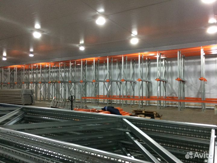 Стеллажи глубинные