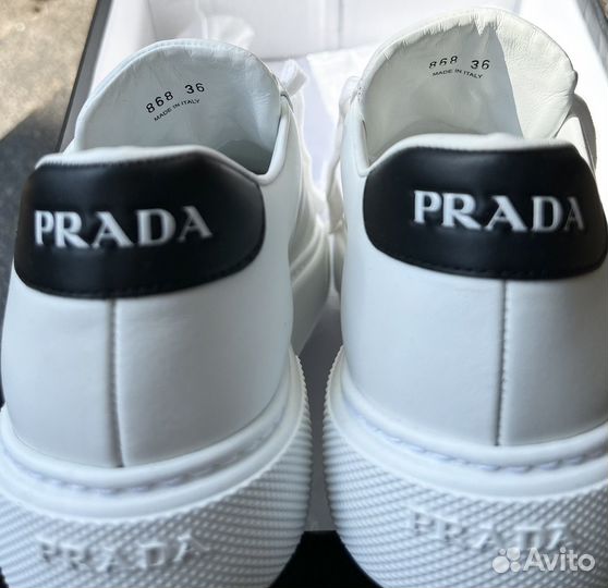 Кеды женские Prada, оригинал