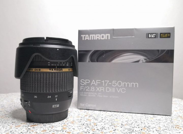 Объектив Tamron SP AF 17-50mm f/2.8 XR Di II LD VC