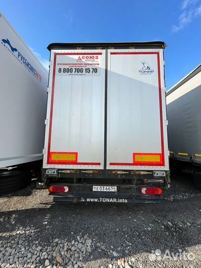 Полуприцеп тентованный Тонар 97463, 2019