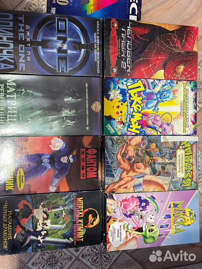 Кассеты, диски DVD