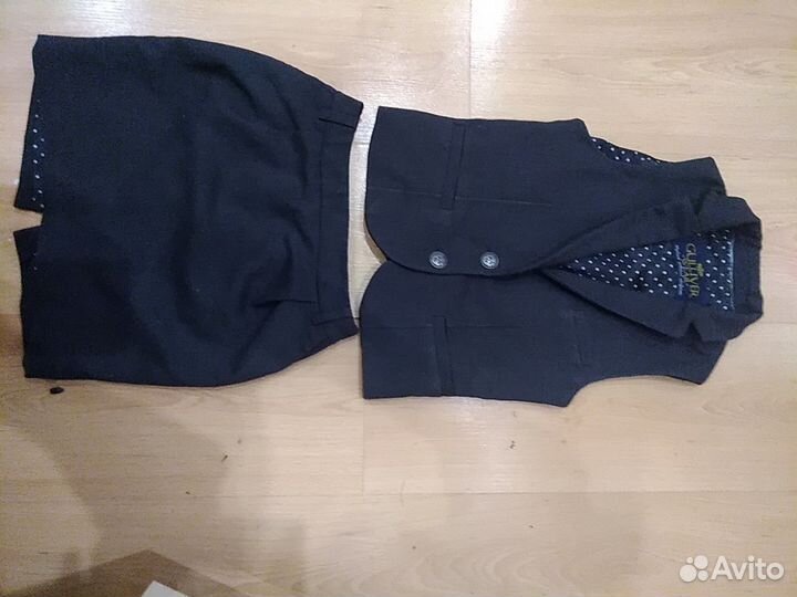 Серая школьная форма,гулливер,134 размер