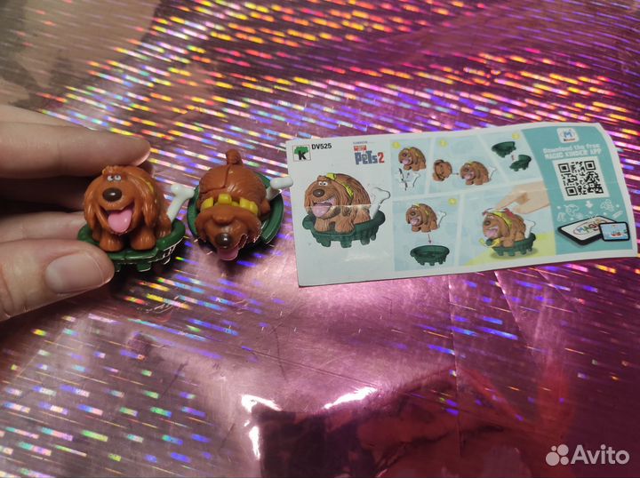 Игрушки из киндера Pets 2
