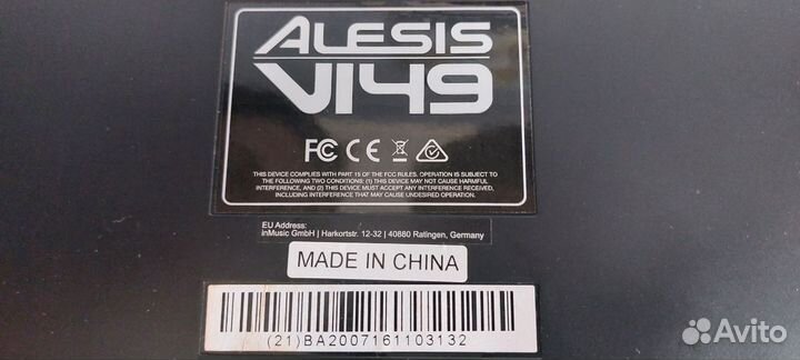 Midi-клавиатура Alesis VI49