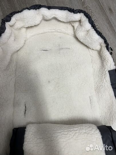 Зимний конверт в коляску