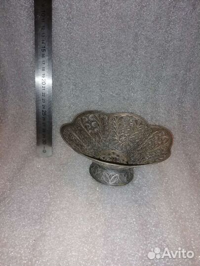 Сухарница, конфетница СССР, Скань