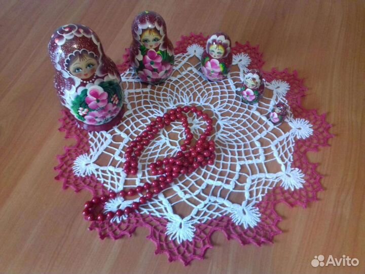 Салфетка вязаная