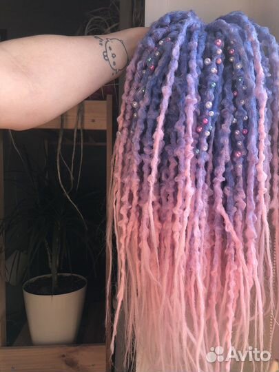 Комплекты косы дреды кудри