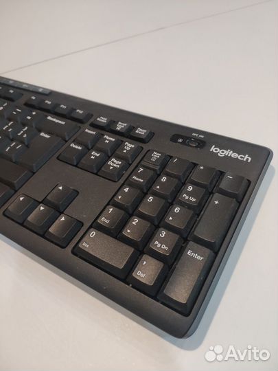 Клавиатура + мышь беспроводная Logitech
