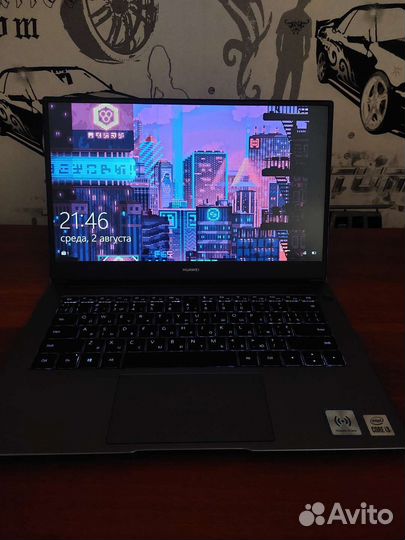 Ноутбук huawei matebook d 14