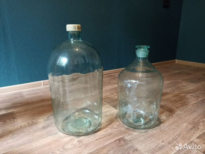 Стеклянная бутыль 20л