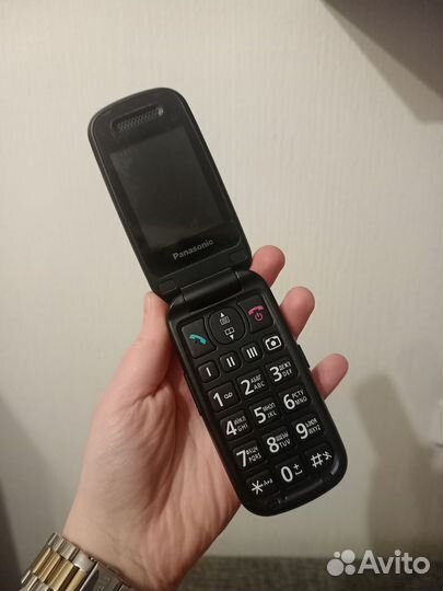 Panasonic KX-TU456RU, красный