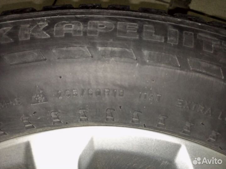 Шины на дисках на Тoyota Prado 150