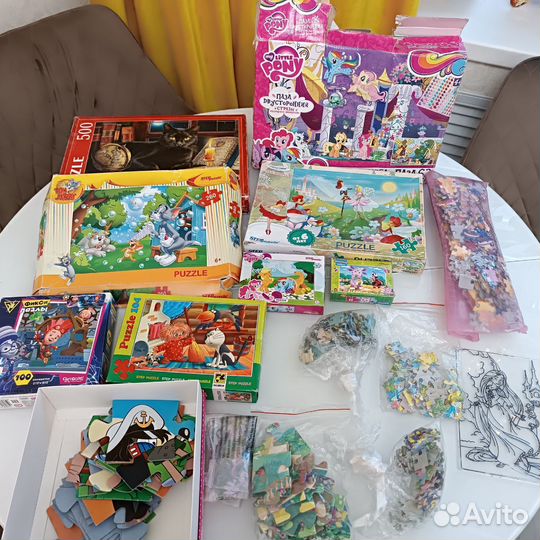Пазлы пакетом