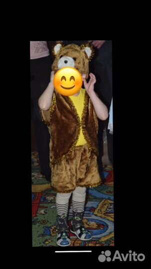 Мишка, новогодний костюм мишки