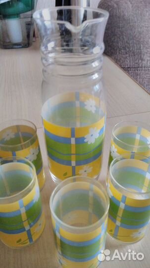 Графин со стаканами (5 шт )