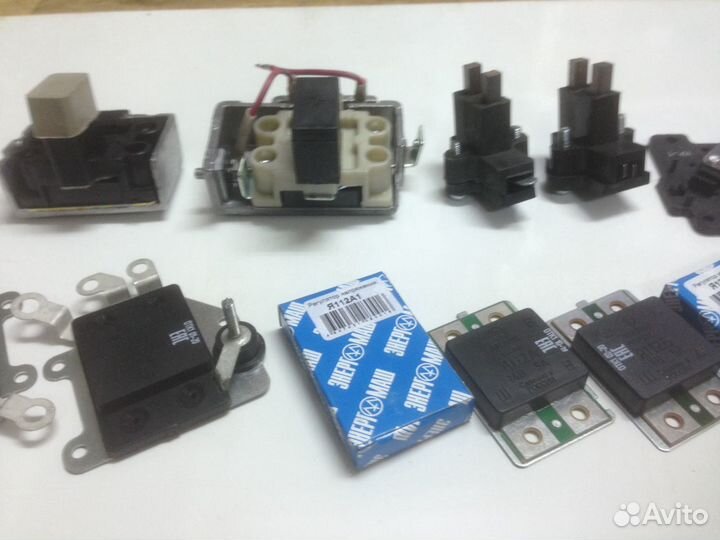 Генераторы мтз, Реле регуляторы 12 в