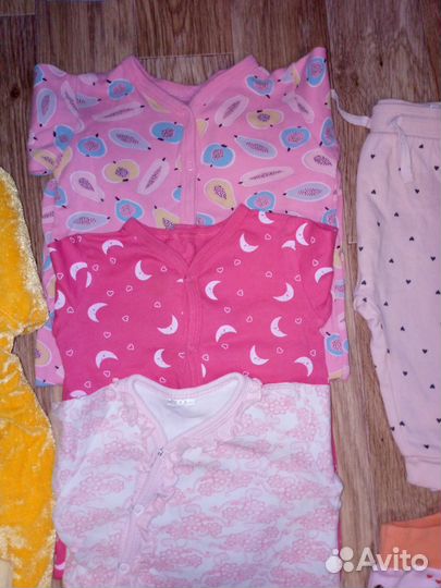 Пакет вещей для девочки 62 68