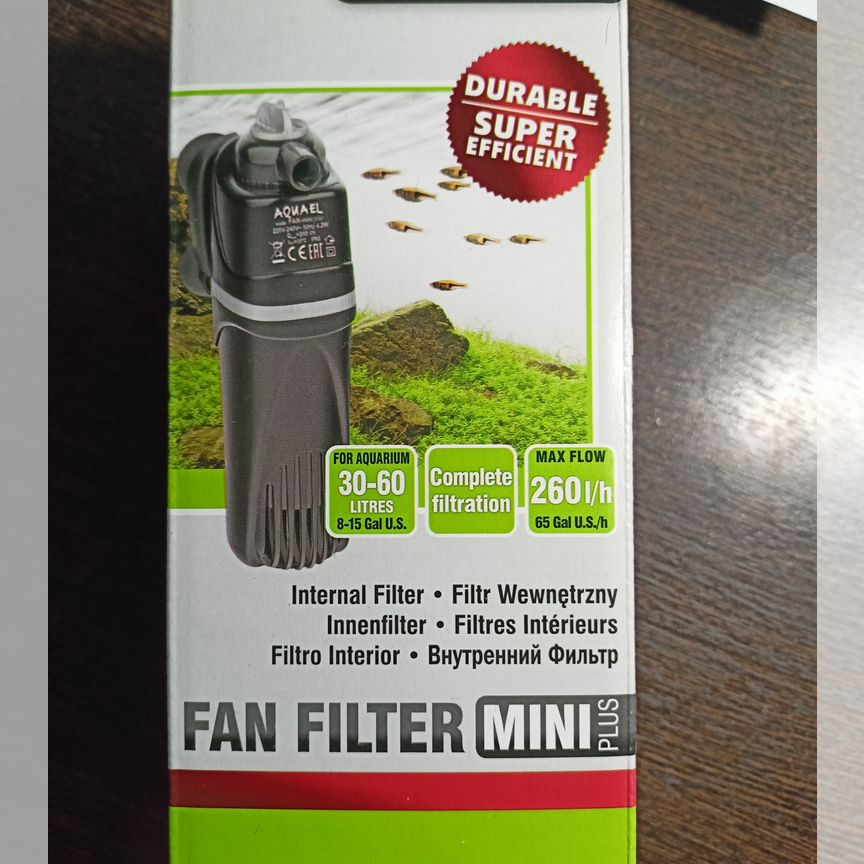 Фильтр aquael FAN filter mini Plus и отсадник