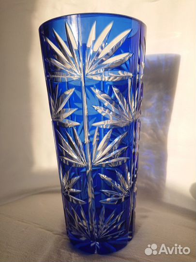 Ваза цветного стекла СССР