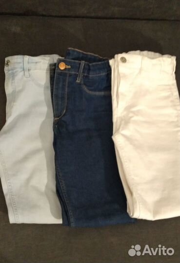 Джинсы H&M 3 пары