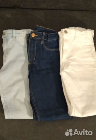 Джинсы H&M 3 пары