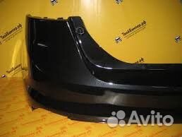 Бампер форд фокус 3 задний черный