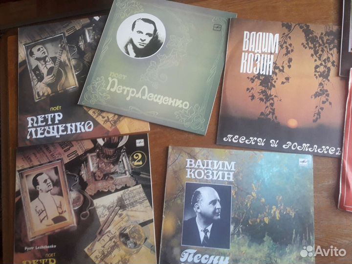 Пластинки виниловые СССР