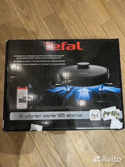 Робот пылесос tefal новый
