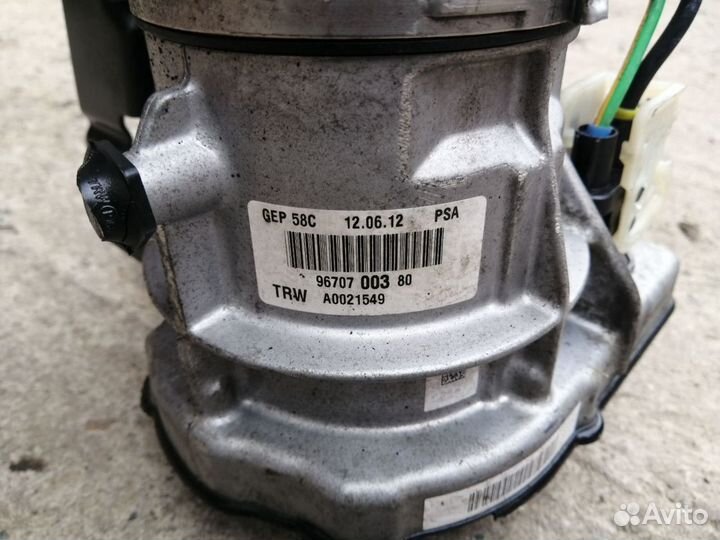 Электроусилитель Руля эгур Пежо 308 рестайл 2012г
