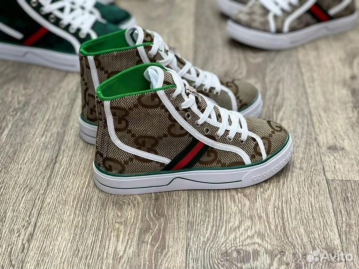 Gucci кеды женские