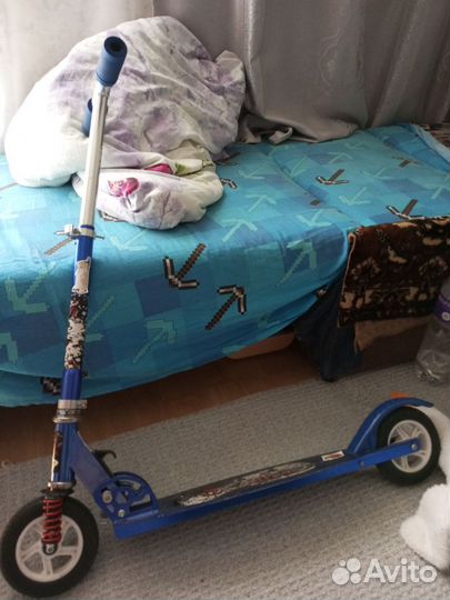 Самокат детский двухколесный бу