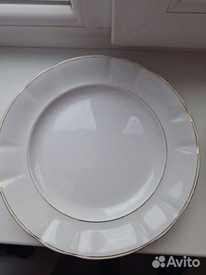 Старинные тарелки ф. Кузнецов 3 шт