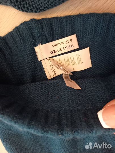 Комплект шапка и снуд весна