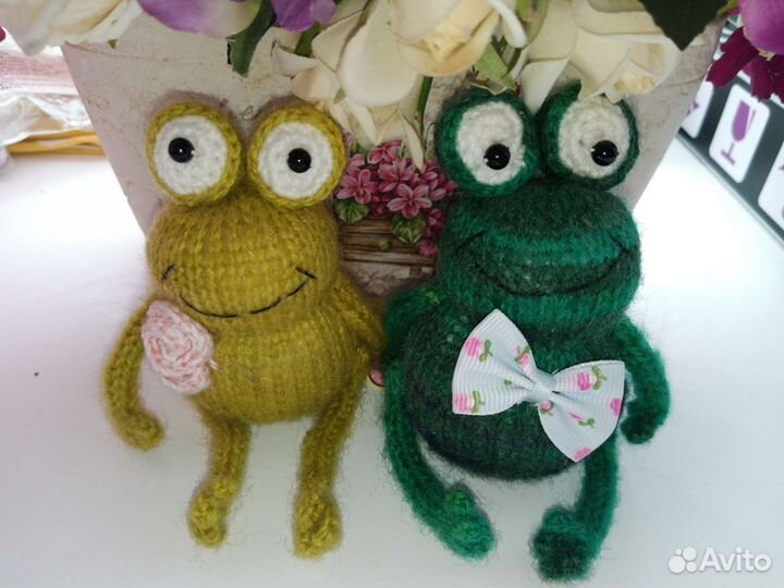 Вязаные игрушки ручной работы