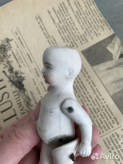 Кукла фарфоровая, реплика, винтаж