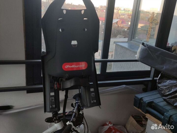 Кресло велосипедное детское