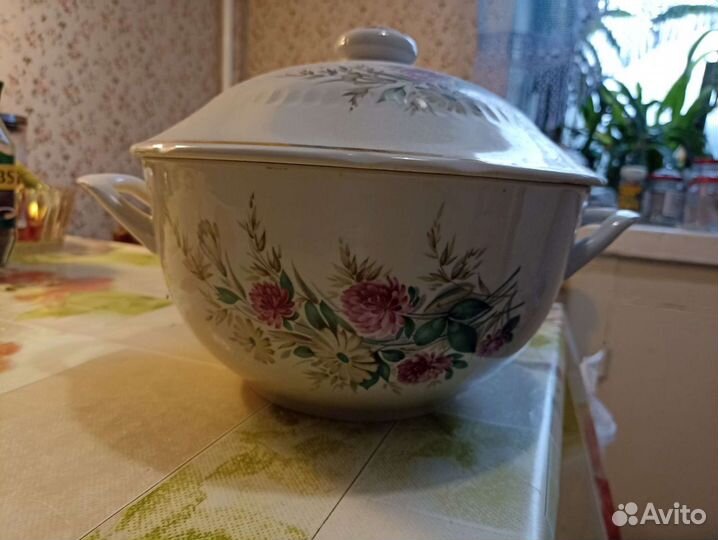 Супница фарфор СССР