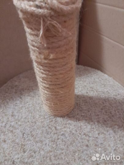 Домик-когтеточка для кошек